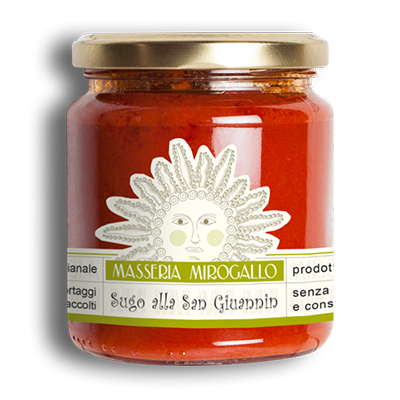 San Giuannin Sauce Masseria Mirogallo 280 gr