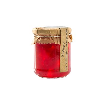 Mostarda of Cherries with Mustard Syrup Andrini Marmellate 260 gr