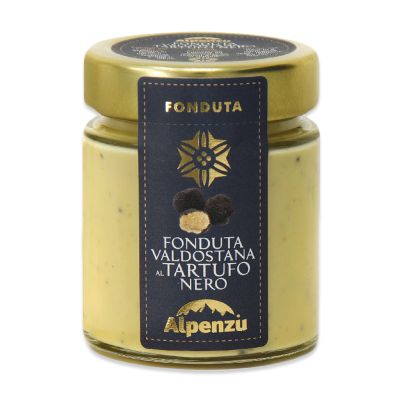 Fondue with black truffle from Aosta Valley Alpenzu 140 gr