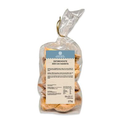 Intorchiate Biscuits with Almonds Le Bontà di Nonna Rosa 275 gr