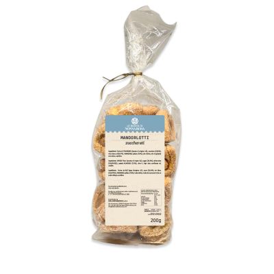 Sugary Almond Biscuits "Mandorlotti" Le Bontà di Nonna Rosa 200 gr