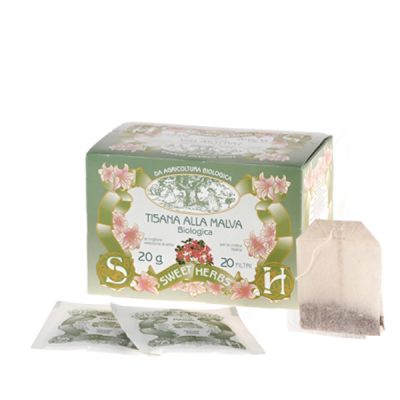 Organic Herbal Tea with Mallow Brezzo 20 filters 30 gr
