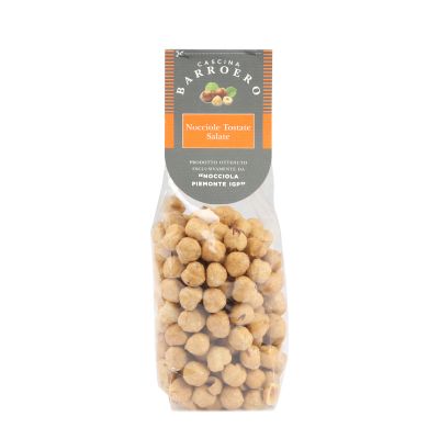 Toasted and Salted Hazelnuts Barroero 200 gr