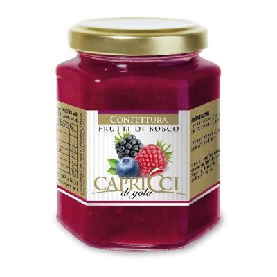 Extra Jam with wild Berries Capricci di Gola 220 gr