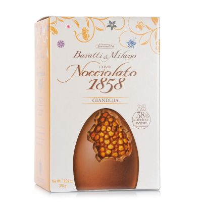 Chocolate Egg Nocciolato 1858 Gianduia Baratti&Milano 370 gr