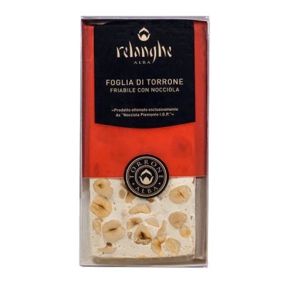 Crumbly Nougat with Piedmont Hazelnut IGP Relanghe Alba  240 gr