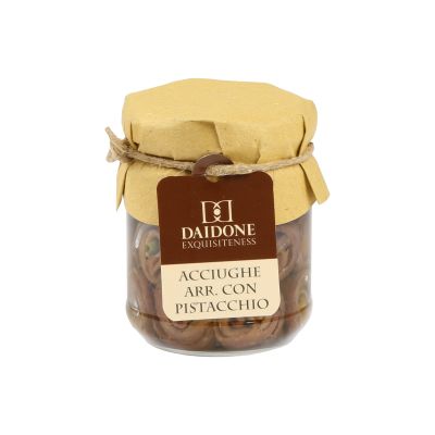 Anchovies with Pistachios Daidone Sicilian Exquisiteness 200 gr
