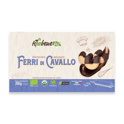 Organic and Gluten Free Biscuits Ferri di Cavallo TiFaBene 200 gr