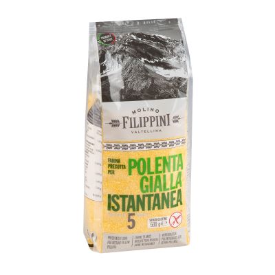 Corn Flour for instant Polenta Gluten free Molino Filippini 500 gr