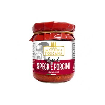 Sauce with Speck and Porcini Mushrooms Fabbrica Sughi Toscana 180 gr