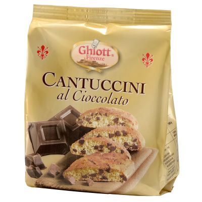Biscuits Cantuccini with chocolate drops Ghiott 90 gr