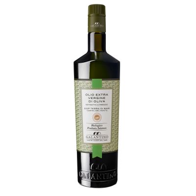 Extra Virgin Organic Olive Oil Terre di Bari Castel del Monte DOP Frantoio Galantino 50 cl
