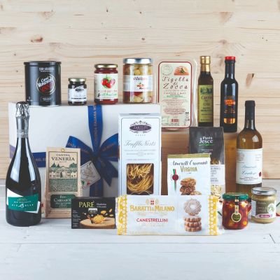 "Degustazione Italiana" - Food hamper with tigelle, Carnaroli rice