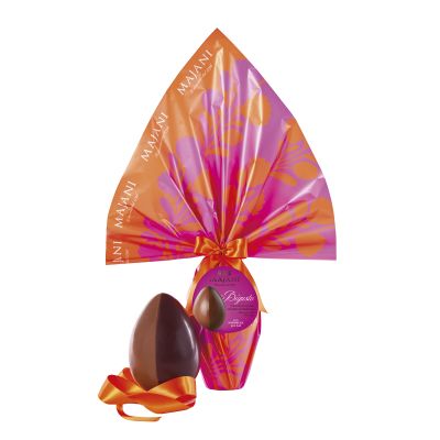 Easter Egg with Milk and Dark Chocolate for Her -Bigusto- Majani 320 gr