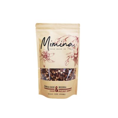 Granola with Cocoa and Hazelnut without added refined sugars Mimina Granola 240 gr