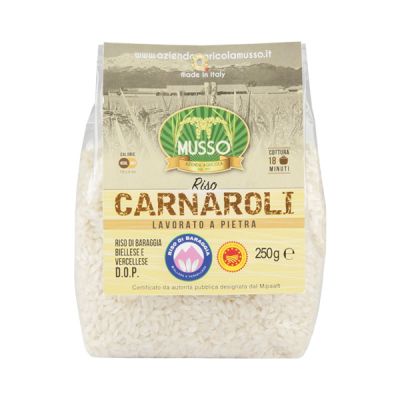 Carnaroli Rice D.O.P. Musso 250 gr