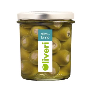 Tuna-stuffed Olives Oliveri 180 gr