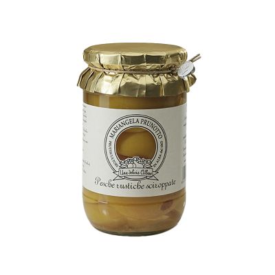 Rustic Peaches in Syrup Mariangela Prunotto 700 gr