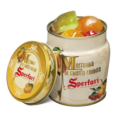 Mostarda with Candied Fruit From Cremona Sperlari 550 gr