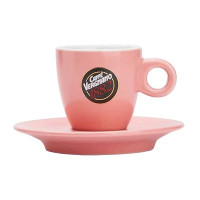 Pink Coffee Cup Collection Caffè Vergnano 1882