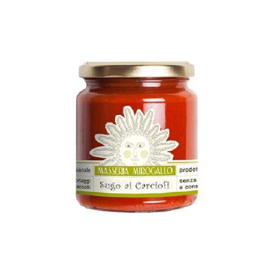 Soße mit Artischocken Masseria Mirogallo 280 gr