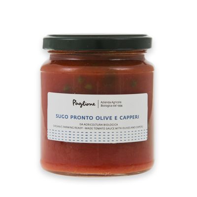 Rote Tomatensoße mit Oliven und Kapern Azienda Agricola Paglione 290 gr