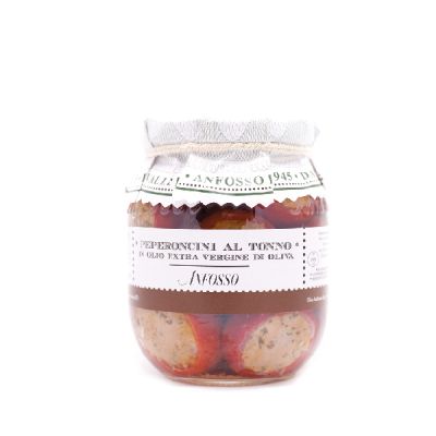 Chilischoten gefüllt mit Thunfisch Anfosso 280 gr