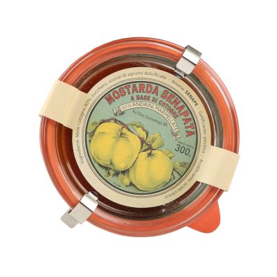 Mostarda von Quitten mit Senf Andrini Marmellate 300 gr