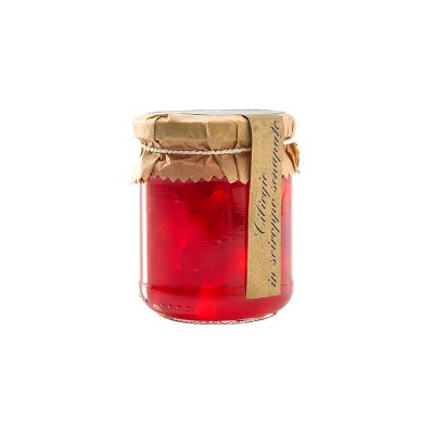 Mostarda von Kirschen mit Senfsirup Andrini Marmellate 260 gr