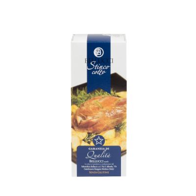 Gekochte Haxe "Qualitätsgarantie" Salumificio Bellucci 600 gr