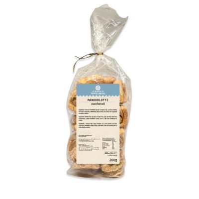 Gezuckerte Mandelkekse "Mandorlotti" Le Bontà di Nonna Rosa 200 gr