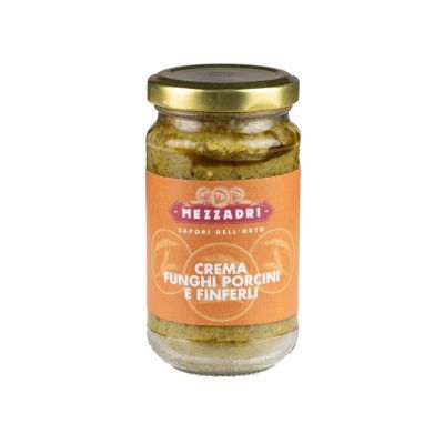 Crema ai Funghi Porcini e Finferli Mezzadri 185 gr
