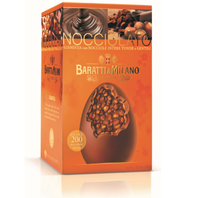 Schokoladenei Nocciolato 1858 Gianduia Baratti&Milano 550 gr