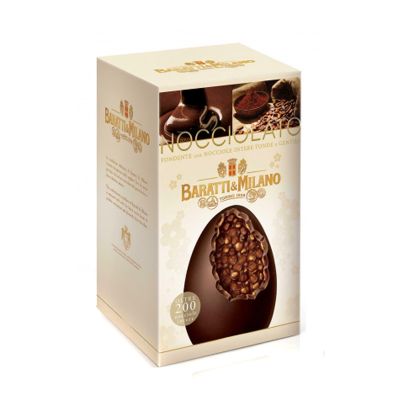 Schokoladenei  Nocciolato Extra Dunkel Baratti&Milano 550 gr