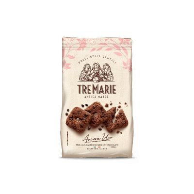 "Ancora Uno" Kakaomürbeteig mit Schokoladenstückchen Tre Marie 315 g