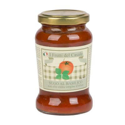 Soße mit Tomaten und Basilikum I Frutti del Casale 190 gr