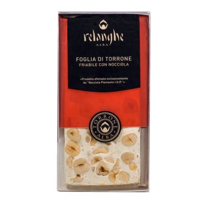 Mürber Nougat mit piemontesischer Haselnuss IGP Relanghe Alba 240 gr