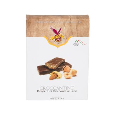 Croccantini überzogen mit 70%iger Zartbitterschokolade Di Iorio 150 gr