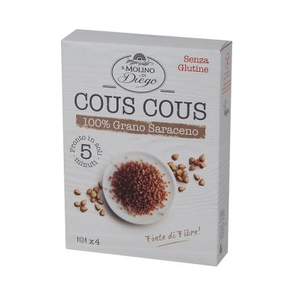 Glutenfreier Couscous 100% Buchweizen Molino Filippini 250 g