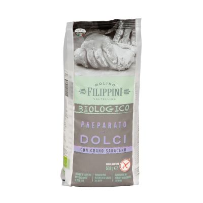 Biologisce Buchweizen Kuchenmischung Molino Filipini 500 gr