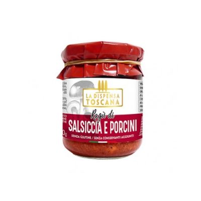Ragù mit Wurst und Steinpilze Fabbrica Sughi Toscana 180 gr