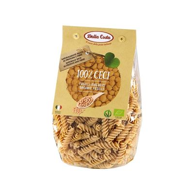 Fusilli 100% mit Kichererbsen Bio Dalla Costa 250 gr