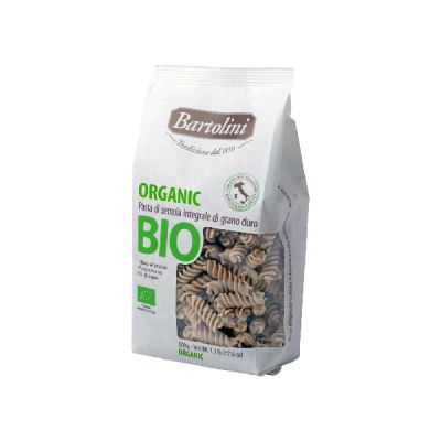 Biologische und Vollkorn Fusilli Bartolini 500 gr