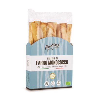 Bio Brotstangen mit Dinkeleinkorn Pan dei Massi 120 gr