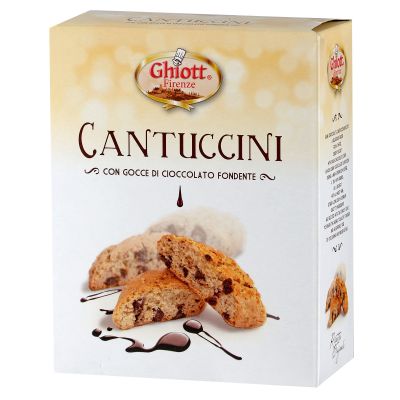 Kekse Cantuccini mit dunklen Schokoladentropfen Ghiott 100 gr