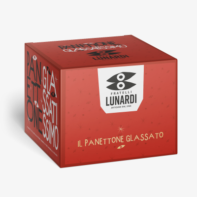 Il Panettone Glassato Fratelli Lunardi 500 gr