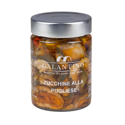 Zucchini nach apulischer Art in nativem Olivenöl extra Frantoio Galantino 320 gr