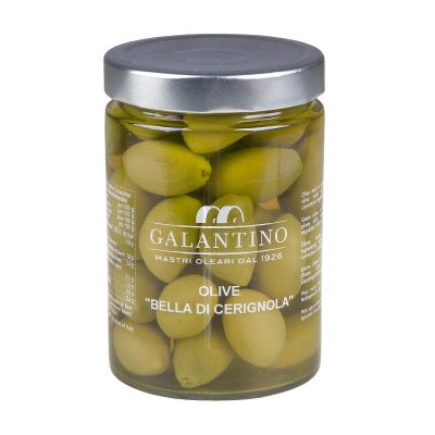 Oliven "Bella di Cerignola" Frantoio Galantino 550 gr