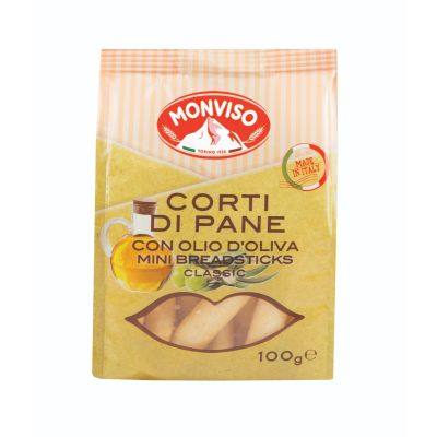 Klassische Mini Brotstangen Corti di Pane Monviso 100 gr