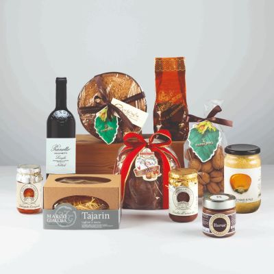 "Natale in Piemonte" - Weihnachtsgeschenkbox mit Spezialitäten aus dem Piemont